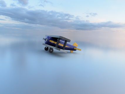 Spielzeug Flugzeug Flugzeuge 3d print model - Mito3D