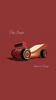 toy sleight Toy Cars 3d print model - Mito3D