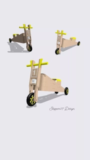 brinquedo triciclo 53 bicicletas 3d print model - Mito3D