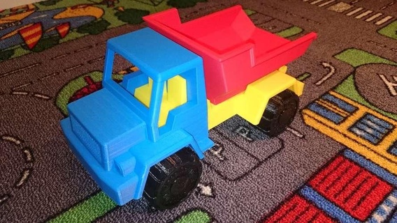 jouet camion camions 3d print model - Mito3D