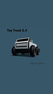 jouet camion s4 voitures 3d print model - Mito3D