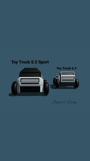 Spielzeug LKW s5 Sport Autos 3d print model - Mito3D