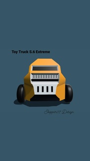 toy truck s6 extreme Toy Cars 3d print model - Mito3D