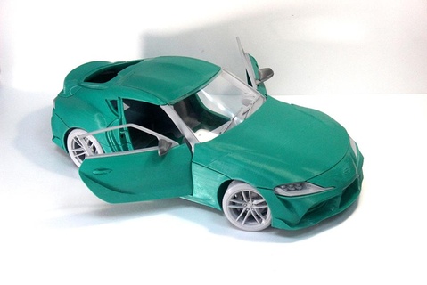 toyota supra a90 car model Racing & Roadsters 3d print model - Mito3D