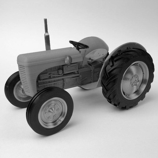 tractor - ferguson te20 fully printable kit scale 1 18 3d models download creality cloud Others 3d print model - Mito3D