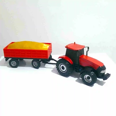 tractor remolque 3d modelos descargar crealidad nube vehiculos 3d print model - Mito3D