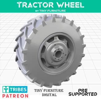 tractor wheel Board Game 