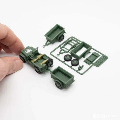 trailer jeep kit card 3d models download creality cloud 3d print model - Mito3D