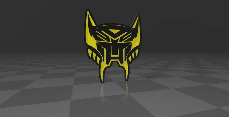 transformers logo 3d models download creality cloud 3d print model - Mito3D