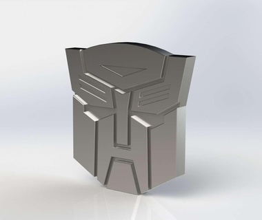 transformadores logo autobot engaño juguetes juegos 3d print model - Mito3D