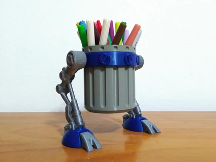 Lixo andador Educação 3d print model - Mito3D