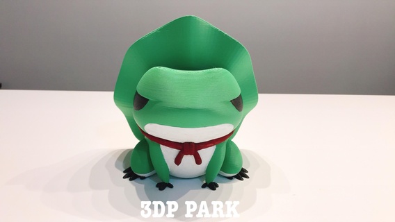 seyahat kurbağa karakterler 3d print model - Mito3D