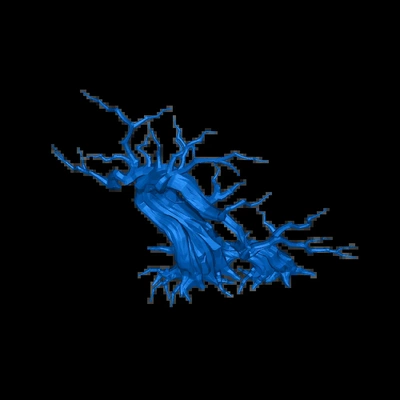 arbre 3d modèles télécharger créalité nuage 3d print model - Mito3D