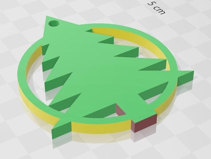 ağaç dekorasyon Noel ev dekor 3d print model - Mito3D