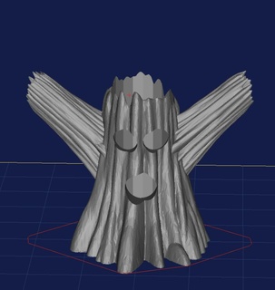 albero fioriera natura impianti 3d print model - Mito3D