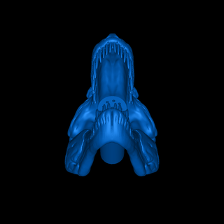 tirano saurio Rex ducha cabeza artilugio electrónica 3d print model - Mito3D