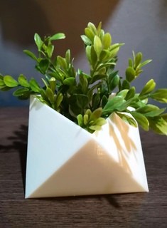 triangle pot Others 3d print model - Mito3D