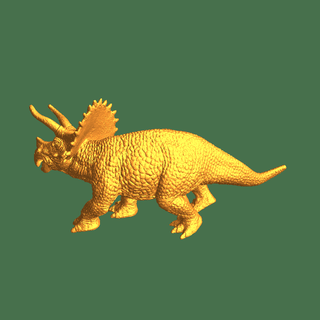 triceratops Dinosaur 3d print model - Mito3D