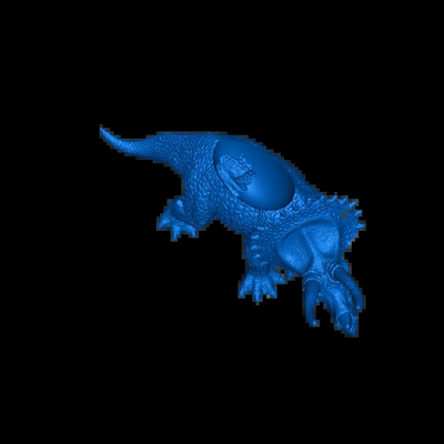 triceratops planter 3d model models download creality cloud 3d print model - Mito3D