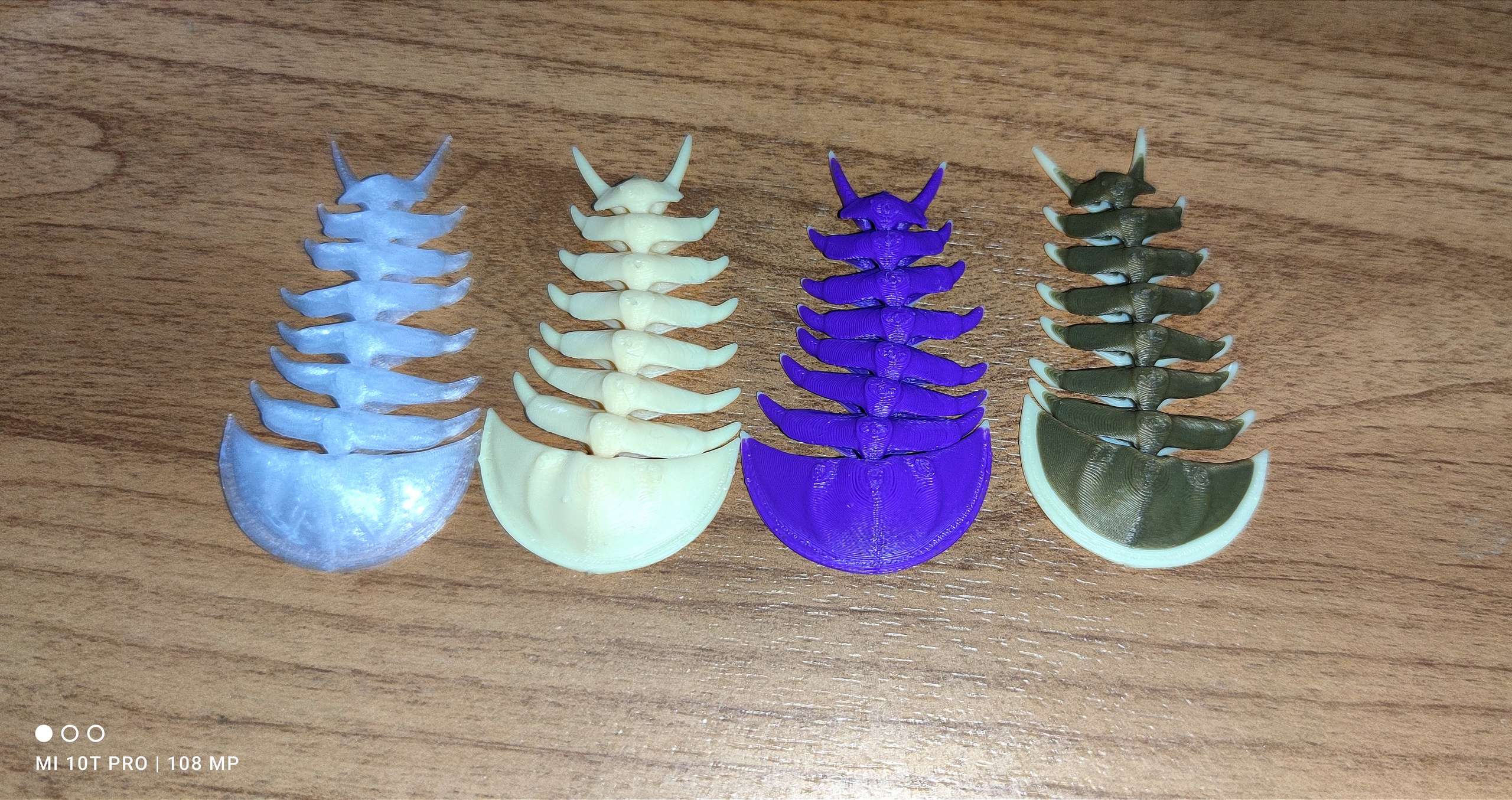 Trilobit biegen Tiere 3D print model - Mito3D
