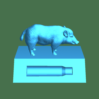 trofeo Mammal 3d print model - Mito3D