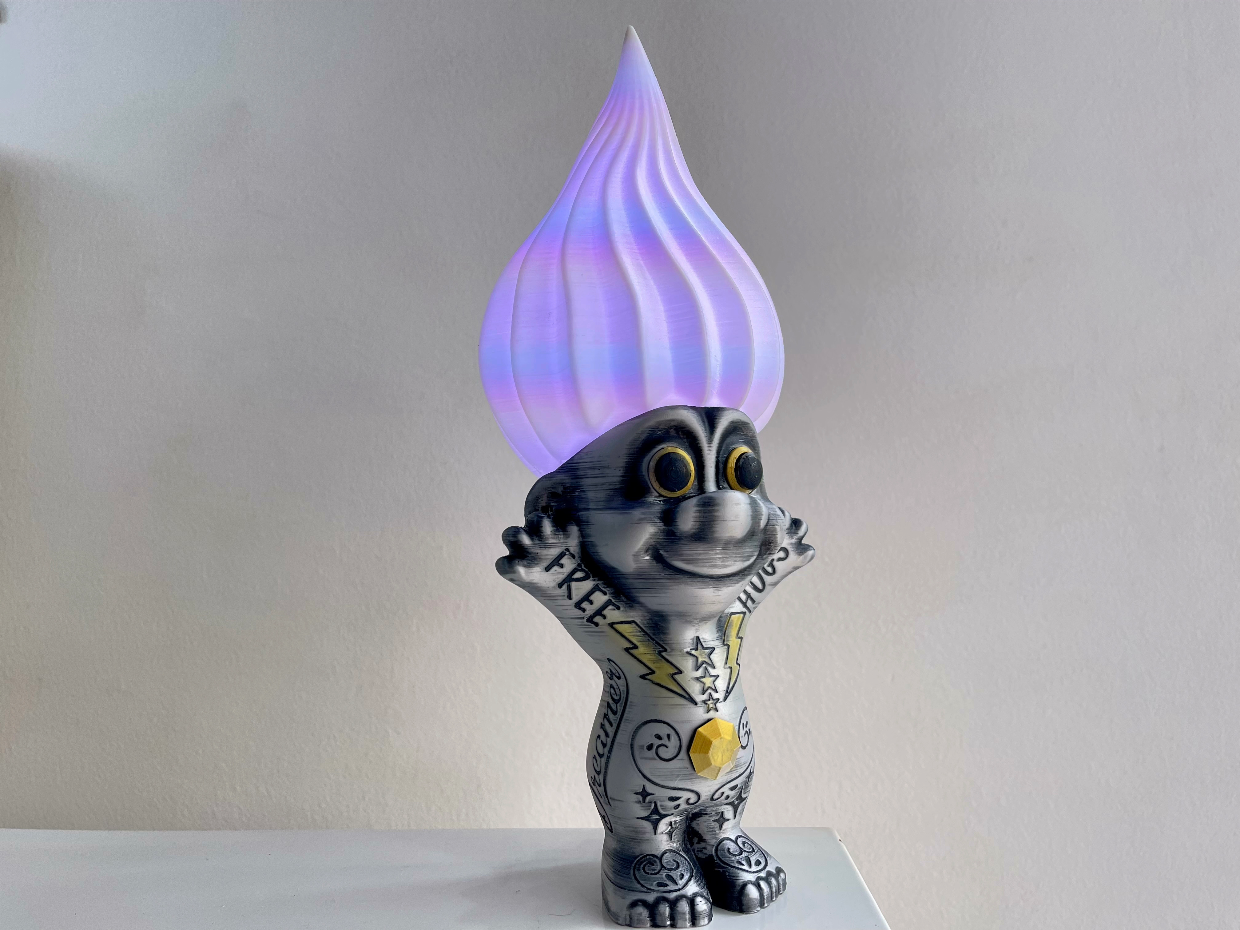 troll malloppo festone lampada fioriera contenitore 3d modelli scarica creality nube 3D print model - Mito3D