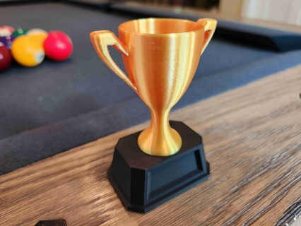 trophy cup base Others 3d print model - Mito3D