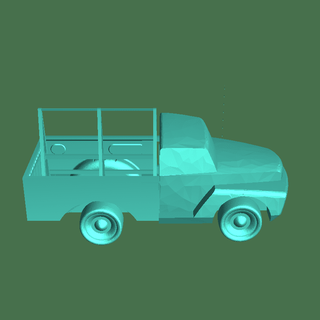 truck Vehicles 3d print model - Mito3D