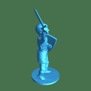 trump knight Fictional Characters 3d print model - Mito3D