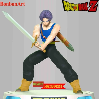 trunks - jump force 3d models download creality cloud 3d print model - Mito3D