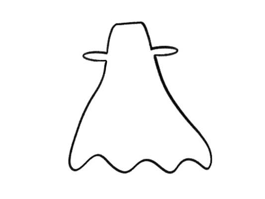 ts fantasma galleta cortador 3d modelos descargar crealidad nube 3d print model - Mito3D