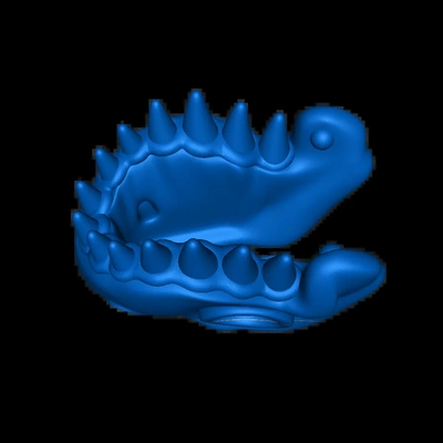 arrepentimiento dente h 3d modelos descargar crealidad nube 3d print model - Mito3D