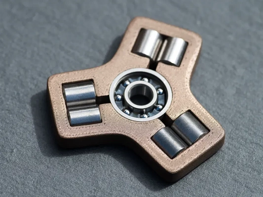 tungsten-bronze fidget spinner 3d models download creality cloud 3d print model - Mito3D