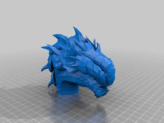 tünel açma wyrm dnd ejderha 3d modeller indir creality bulut 3d print model - Mito3D