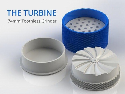 turbine grinder Others  3d print model - Mito3D