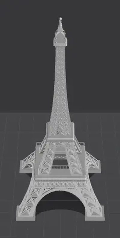 torre eiffel 1 3d modelos baixar crialidade nuvem 3d print model - Mito3D