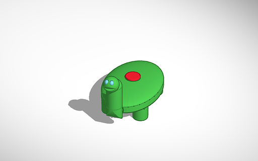 kaplumbağa sürüngen 3d print model - Mito3D