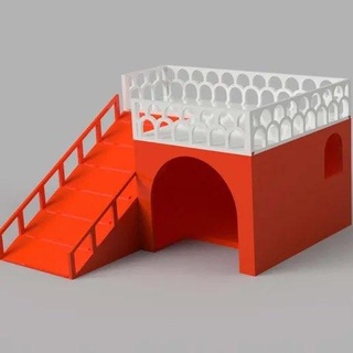 turtle house Architecture & Landscape 3d print model - Mito3D