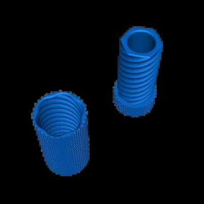 giro envase 2parts 3d modelos descargar crealidad nube 3d print model - Mito3D