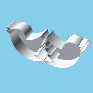 twitter logo nidible scatola v1 3d print model - Mito3D