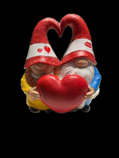 saint valentin journée gnomes in l'amour 3d modèles télécharger créalité nuage fictif personnages 3d print model - Mito3D
