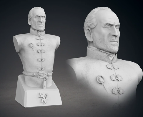 tywin lannister büst 3d modeller indir creality bulut 3d print model - Mito3D