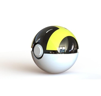 Ultra Ball pok mon 3d Modelle download Realität Wolke Zeichen 3d print model - Mito3D