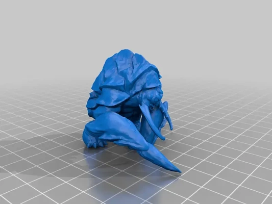 umber hulk dnd 3d modelle download realität wolke 3d print model - Mito3D