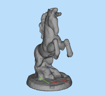 unicorno mammifero 3d print model - Mito3D