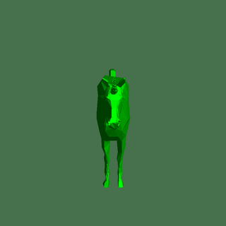 unicornio Mammal 3d print model - Mito3D