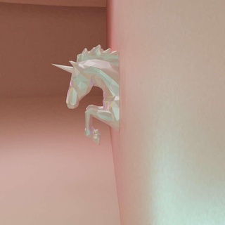 unicornio 3d modelos descargar crealidad nube casa 3d print model - Mito3D