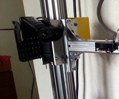 universale montaggio pannello webcam luce z axis k8200 3 3d print model - Mito3D