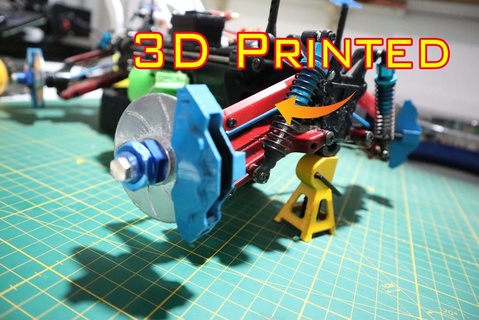 superiore braccio rc macchina 3d print model - Mito3D