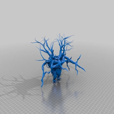 desarraigado arbusto dnd monstruo 3d modelos descargar crealidad nube 3d print model - Mito3D